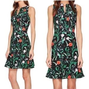 Kate Spade Jardin Tile Jacquard Dress scenic route